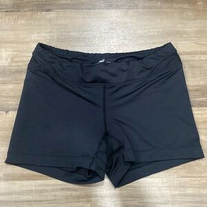 Sleek Black Athletic Shorts for Women